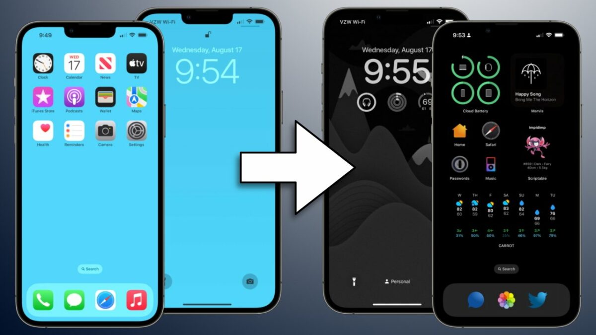 Removing the search button on iOS 16