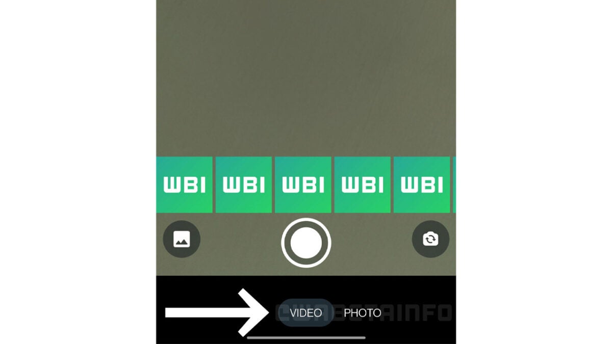 This is what the new WhatsApp camera will look like
