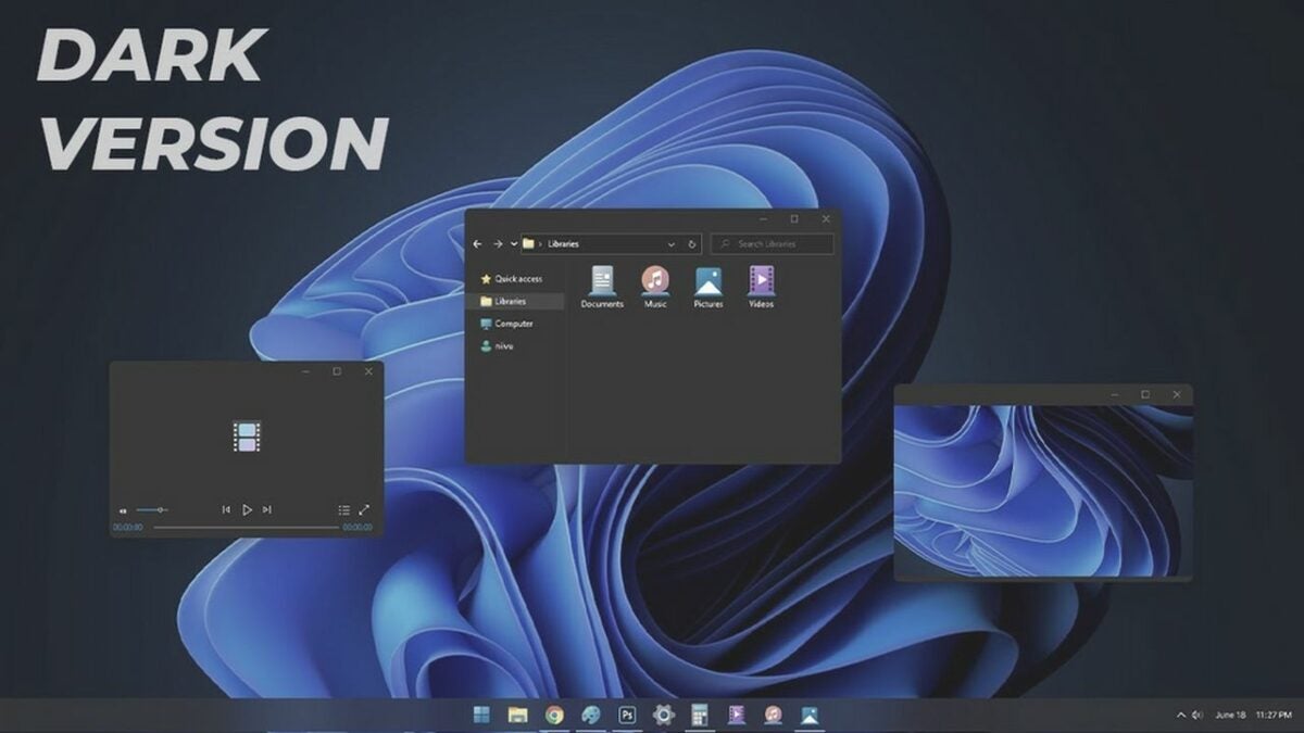 Dark Mode in Windows 11
