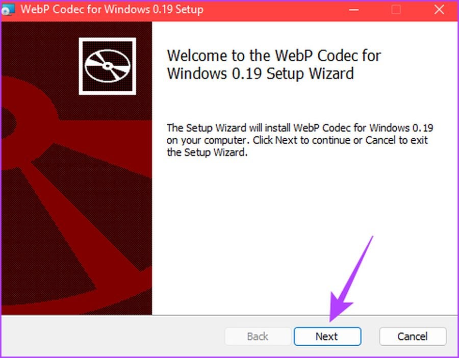 Install WebP Codec by Google to allow your default image viewers in Windows 11 to open WebP files.