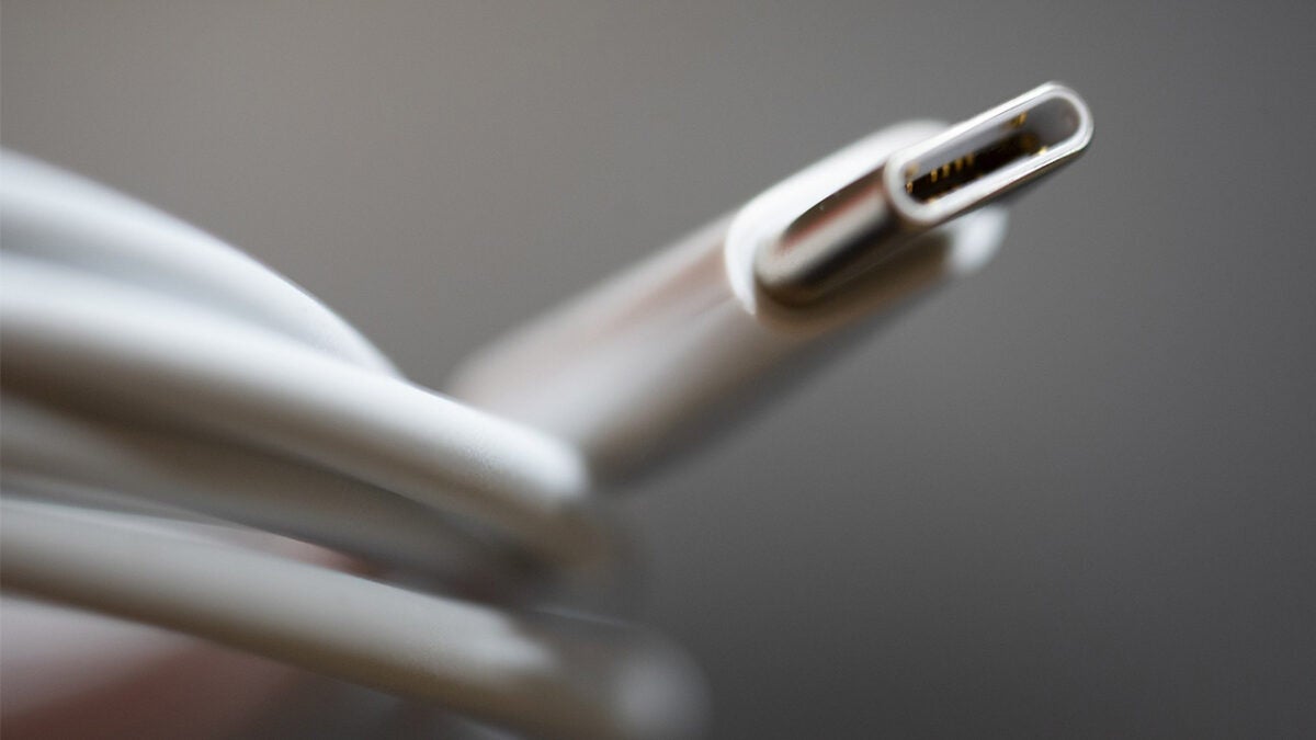 iOS charging cable USB c
