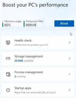 How to use Microsoft PC Manager 1