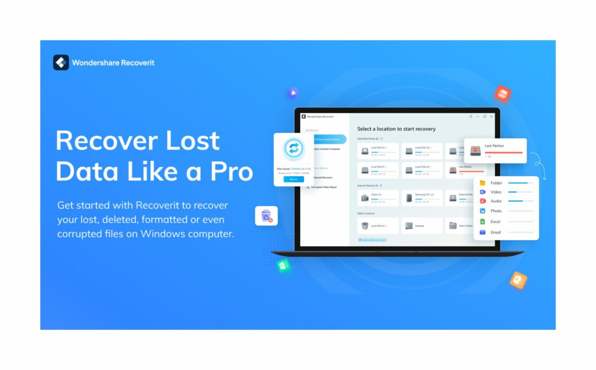 Wondershare recoverit features 2