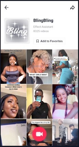 latest effects on your TikTok Videos