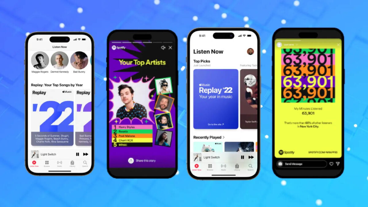 Apple and Spotify's wrap-ups are already here to show your year’s musical journey