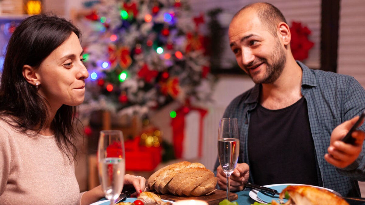 The Most Technological Christmas Dinner