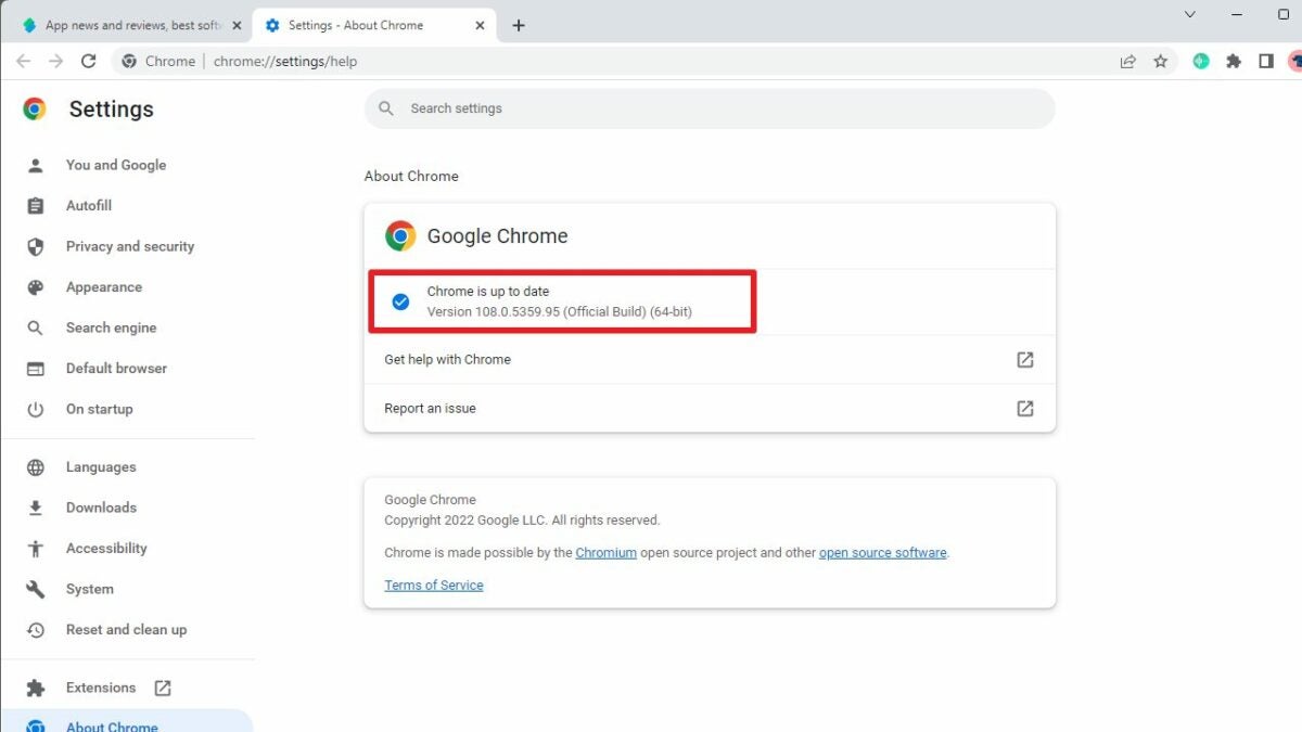 chrome-108 major security update