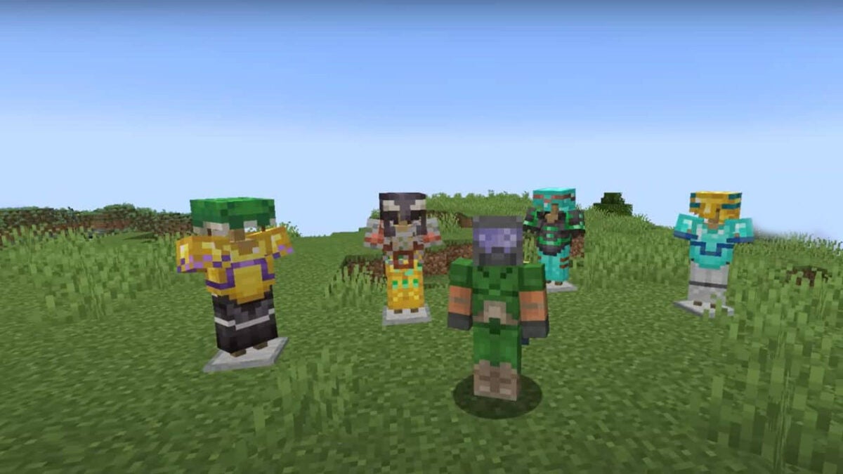 Everything we know about the new Minecraft armor trim feature