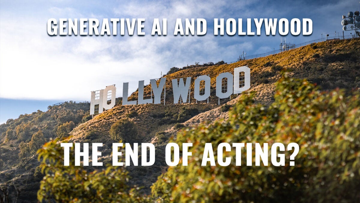 Generative AI and Hollywood - The end of acting?