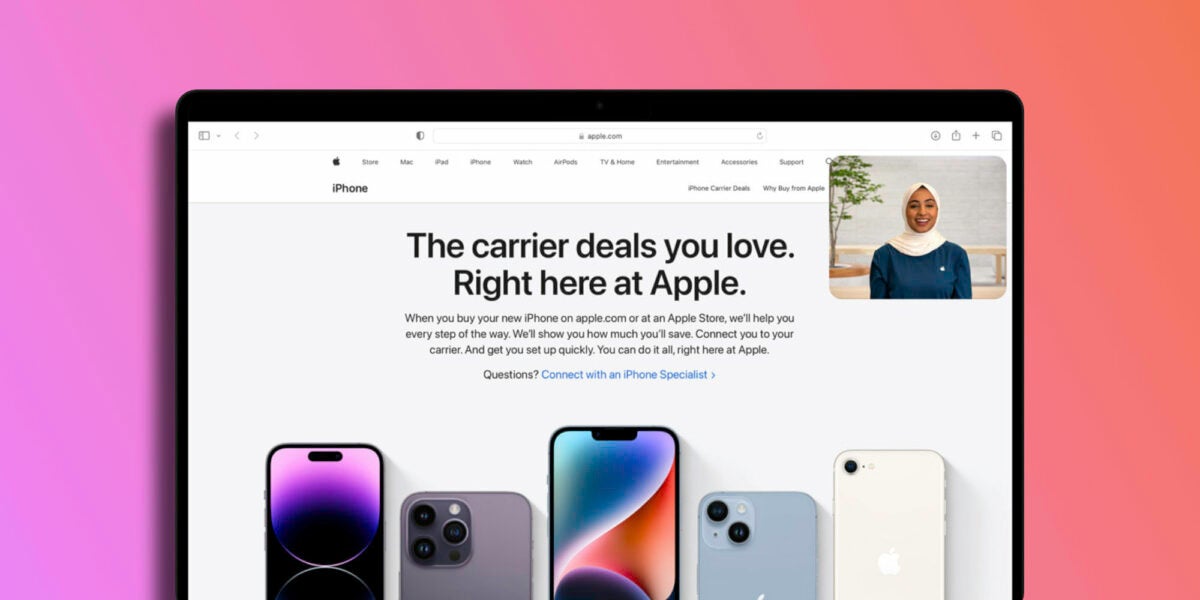 The end of Apple Store: You Can Buy an iPhone with a Video Call