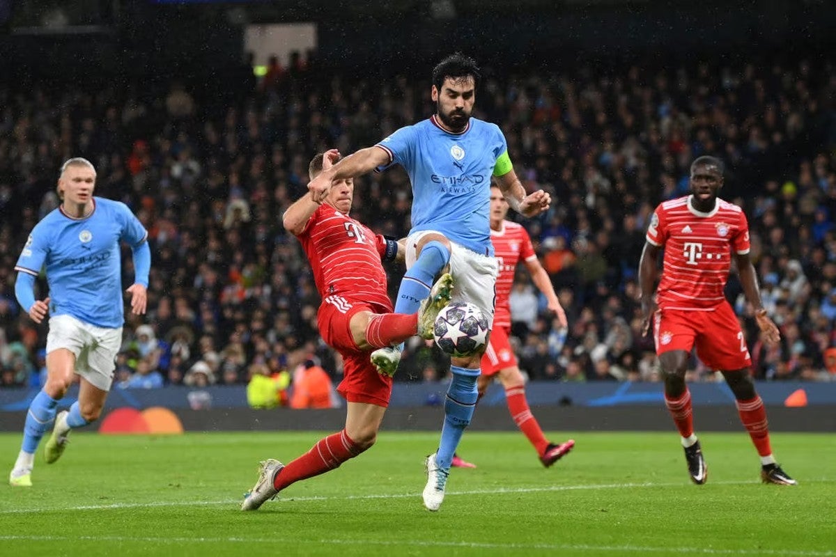 Bayern Munich vs Man City Champions League