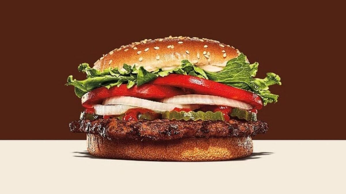 Burger King, facing a lawsuit over the size of its hamburgers