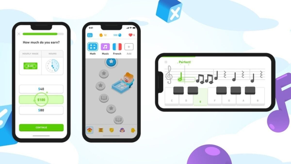 Do you want to learn music? Try Duolingo: yes, you read that right