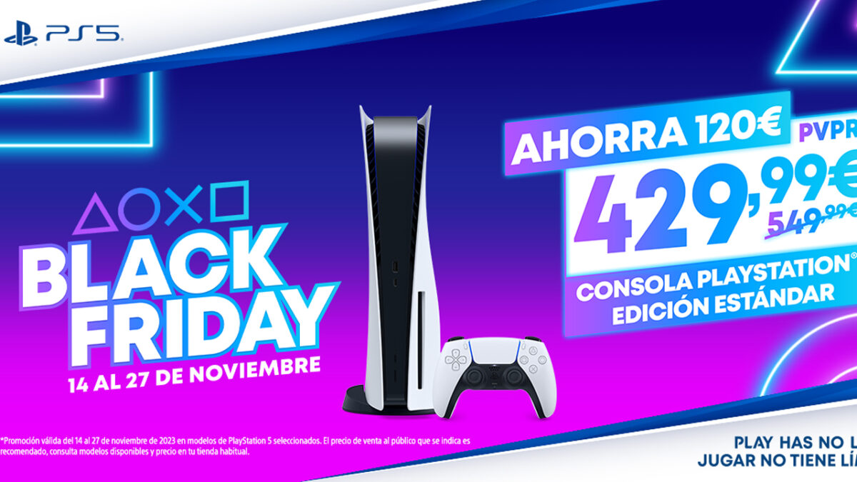 ps5 sufre una gran rebaja de precio por black friday 2023