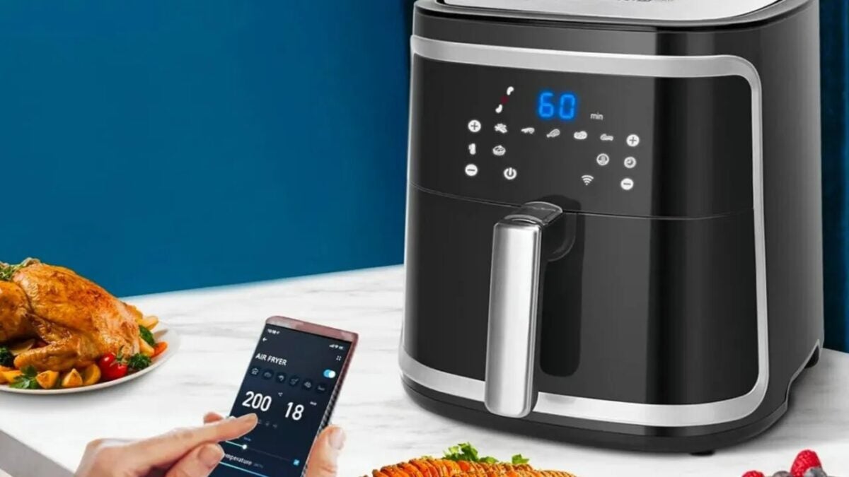 47% discount for this high-powered air fryer, 7L and Wi-Fi