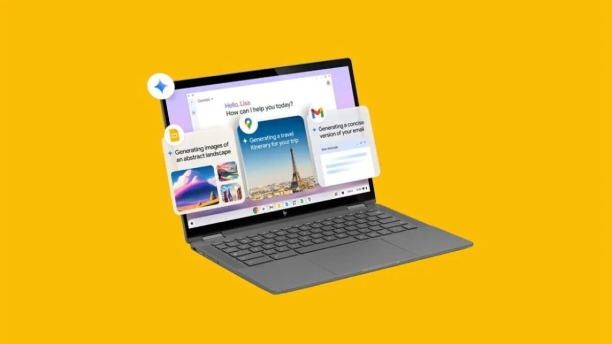 The Chromebook Plus says “hello” to AI