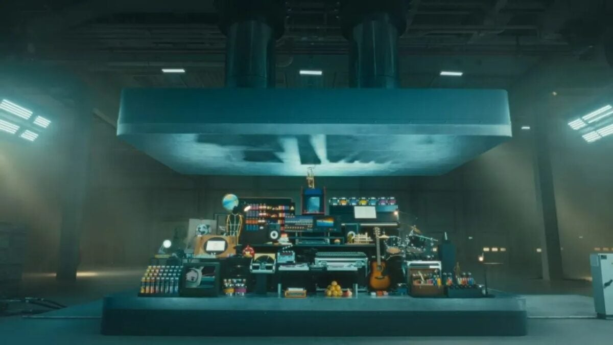 The controversy of the day is the new iPad advertisement. But why?