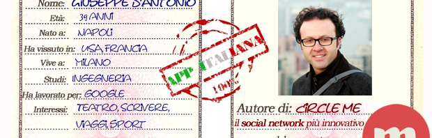 App Italiane: intervista a Giuseppe D’Antonio, CEO di CircleMe