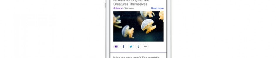 Yahoo! Mail per iOS aggiunge news, meteo e tanto altro ancora