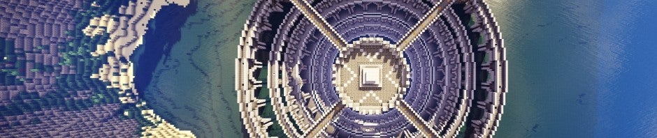 Fan di Minecraft creano uno spettacolare Colosseo in acqua