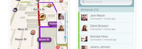 Waze si aggiorna su iPhone e Android e diventa più social