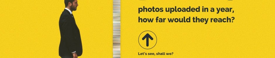 Da una foto al cielo. Che succede se stampi tutte le foto di Instagram?