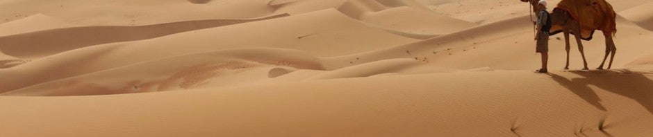 Attraversa il deserto arabo con Street View