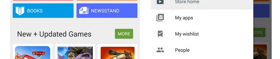 Google Play Store 5.0 con Material Design: inizia il rilascio ufficiale