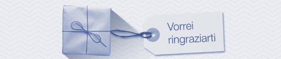 Facebook ti aiuta a dire… Grazie!