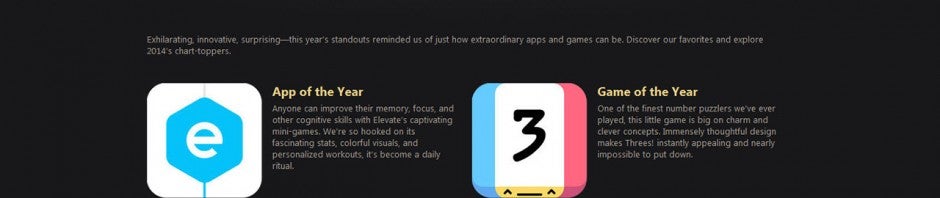 Apple seleziona le migliori app per iPhone e iPad del 2014