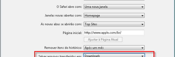 Onde está o arquivo que eu baixei?