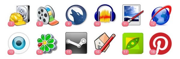 Faça o teste: quais programas esses 24 ícones representam?