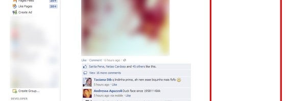 Como tirar a propaganda do Facebook