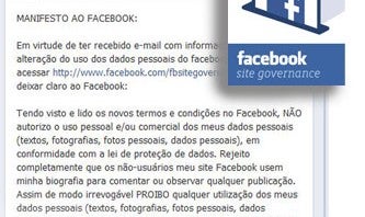 Hoax no Facebook? Entenda o que está por trás do texto de direitos autorais