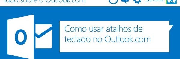 Como usar atalhos de teclado no Outlook.com
