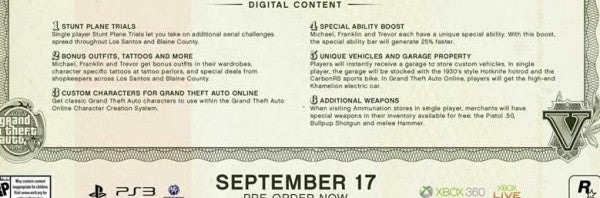 GTA V para colecionador traz personagens antigos