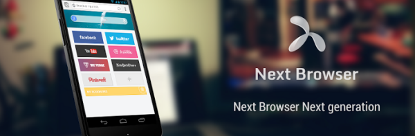 Next Browser: novo navegador para Android traz extensões e notícias