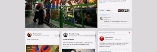 Google+ ganha novo visual e ferramentas de edição de fotos