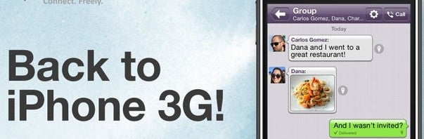 Viber lança versão própria para iPhone 3G
