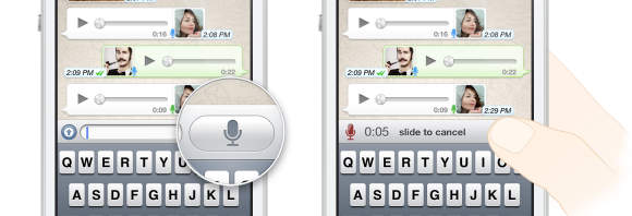 WhatsApp é atualizado com mensagens de voz