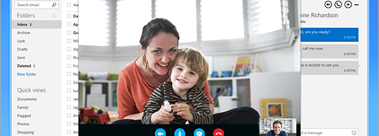 Skype para Outlook.com chega primeiro ao Brasil