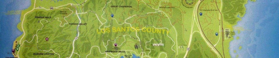 Mapa do GTA V vaza na web (e é enorme!)