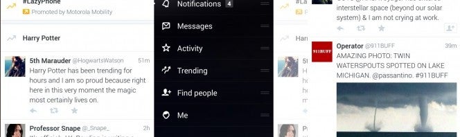 Beta do Twitter para Android estreia novo layout