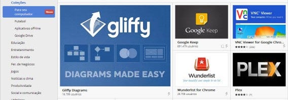 Apps do Chrome agora abrem direto da área de trabalho