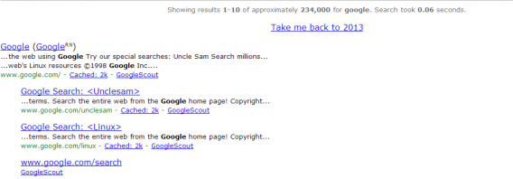 Google completa 15 anos com um passado brilhante