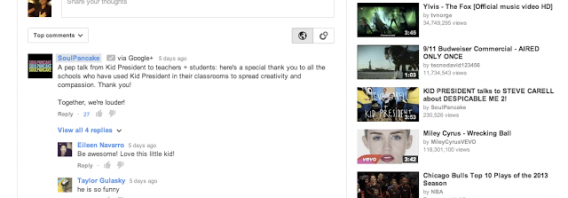 Google busca maneiras de melhorar os comentários do YouTube