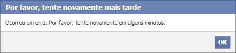 Facebook apresenta problemas em todo o mundo