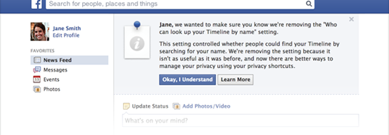 Esconder-se no Facebook é cada vez mais difícil