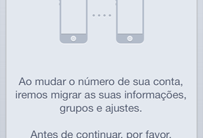 Nova atualização do WhatsApp para Android permite alterar número associado à conta