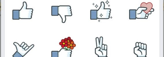 “Não curti” chega ao Facebook em forma de sticker